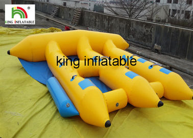 Thuyền câu cá bay hơi nóng với động cơ / Thuyền Pontoon vui nhộn cho câu cá bay