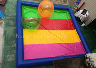 8 * 8 m PVC bạt PVC Màu xanh cầu vồng Bể bơi nước cho trẻ em chơi