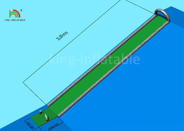 Green Single Lane 15 m Trượt nước dài cho người lớn Kích thước tùy chỉnh