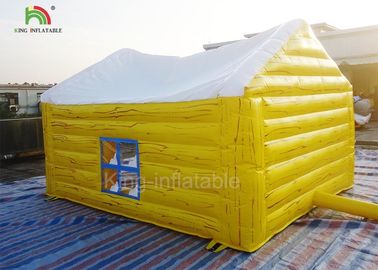Kích thước tùy chỉnh Sản phẩm quảng cáo bơm hơi Giáng sinh Nhà Snowma Lều