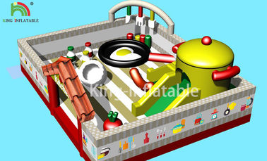 Công viên giải trí bơm hơi lâu bền Chủ đề thực phẩm Nhảy Castle Bouncer