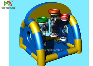 6 lỗ Trò chơi thể thao bơm hơi Bóng rổ Bắn súng cho Công viên giải trí