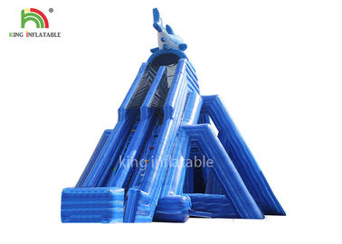 Anti-Tear Beach Giant bơm nước Trượt màu xanh đôi cho người lớn