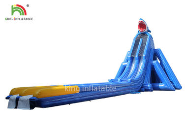 Anti-Tear Beach Giant bơm nước Trượt màu xanh đôi cho người lớn