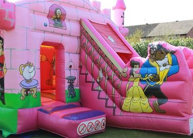 Lâu đài nhảy 5x4m không thấm nước Lâu đài tùy chỉnh Bữa tiệc sinh nhật Princess Palace