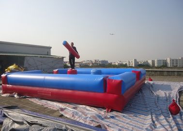 Red và Blue Gladiator Joust Trò chơi thể thao bơm hơi cho trẻ em và người lớn