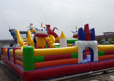 Chơi nổi tiếng Kids Công viên giải trí bơm hơi khổng lồ / Nhân vật Thành phố vui nhộn