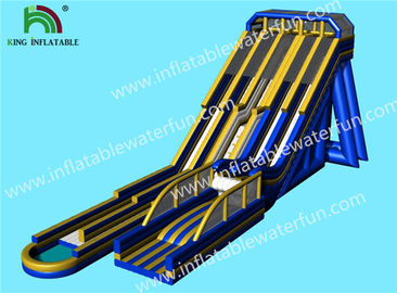 Nhiều làn đường Thang đơn Chiều cao 15m Đường trượt bơm hơi khổng lồ