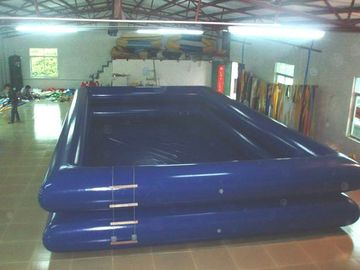 Bể bơi bạt PVC 0,9mm / Bể bơi bơm hơi Ống đôi cao 1,3m