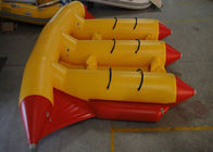Thể thao dưới nước Bơm phao câu cá Thuyền chuối Hình bạt PVC cho 6 người