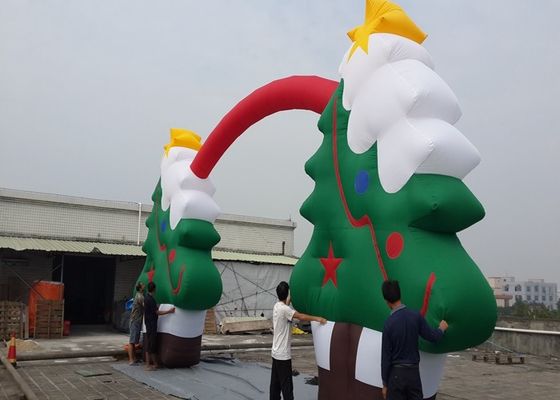 Bữa tiệc Trang trí cây thông Noel Bơm hơi Sự kiện Bông tuyết