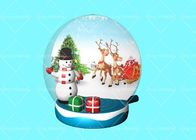 Mô hình quả cầu tuyết bơm hơi bằng PVC trong suốt 0,55mm cho Giáng sinh