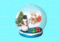 Mô hình quả cầu tuyết bơm hơi bằng PVC trong suốt 0,55mm cho Giáng sinh