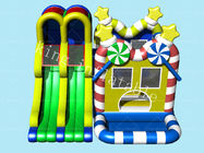 CandyThemed Kids PVC Tarpaulin Castle Inflatable Bouncer Castle