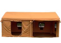 0,65mm PVC kín gió sa mạc Cắm trại Cube Cabin Lều sự kiện bơm hơi