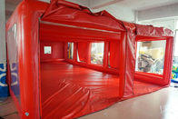 Cấu trúc ống Bạt màu đỏ Phòng trưng bày bơm hơi Bìa xe