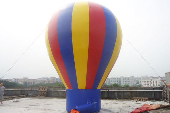 Biểu ngữ bóng bay quảng cáo trên mặt đất có thể bơm hơi 5m tùy chỉnh cho các sự kiện ngoài trời