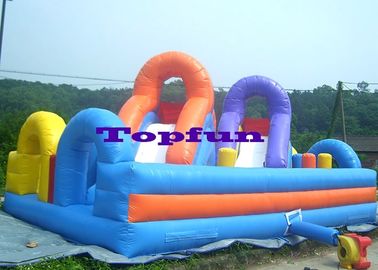Trượt Combi Bouncy Castle cho Công viên giải trí với CE, EN14960, Chứng chỉ của SGS