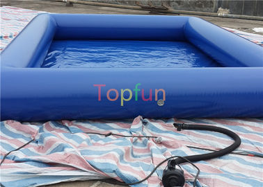 Giải trí 5 x 3,5 x 0,5m Bể bơi bơm hơi Bạt PVC 0,9mm cho gia đình trẻ em