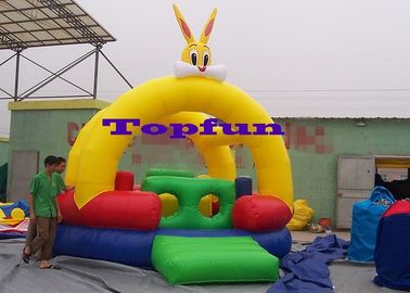 Thỏ bơm hơi Lâu đài Bouncer cho Trung tâm giải trí Inflate