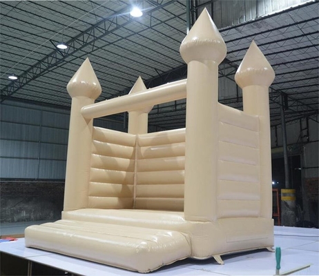 Màu sắc lãng mạn Wedding Bounce House PVC tráng 210D Nylon vải