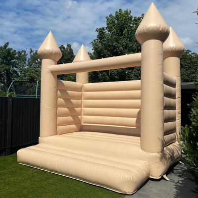 Màu sắc lãng mạn Wedding Bounce House PVC tráng 210D Nylon vải