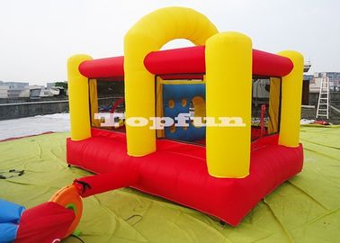 Nhà Bouncy thương mại / Phòng trẻ em 13ft mô-đun có cầu trượt
