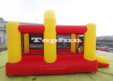 Nhà Bouncy thương mại / Phòng trẻ em 13ft mô-đun có cầu trượt