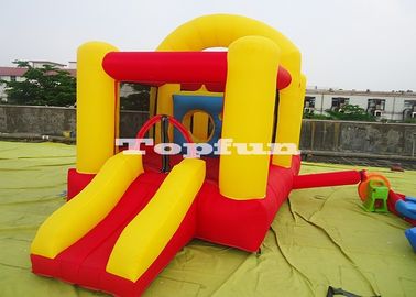 Nhà Bouncy thương mại / Phòng trẻ em 13ft mô-đun có cầu trượt
