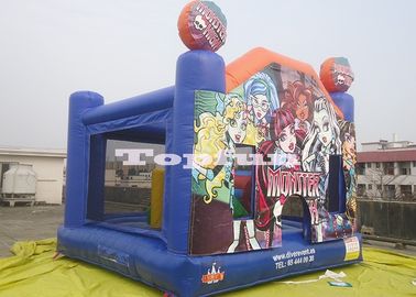 Lâu đài nhảy Halloween / Bounce và trượt trong nhà quái vật