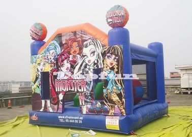 Lâu đài nhảy Halloween / Bounce và trượt trong nhà quái vật