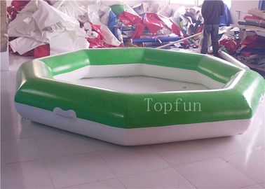 Gia đình sử dụng Bể bơi bơm hơi, Bạt PVC PVC Bể nước hình lục giác bơm hơi