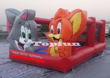 Công viên giải trí 20ft Bơm hơi Lâu đài Tom và Jerry