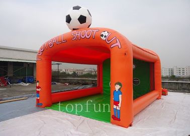 Shootout bóng đá PVC cho sân bóng đá bơm hơi với 4 mục tiêu