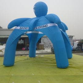 Blue Spider Lều bơm hơi hình con nhện cho triển lãm / quảng cáo