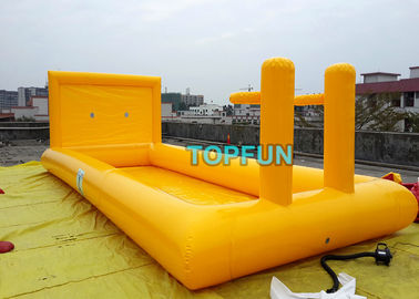 Khung bóng rổ Bể bơi bơm hơi Kích thước 10 x 4m cho thuyền điều khiển