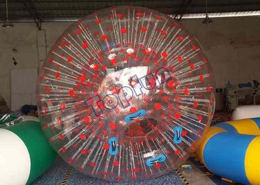Plato PVC Red Dot Body Zorb Ball với tay cầm an toàn cho bữa tiệc cá nhân