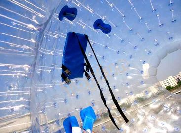 Bóng giải trí TPU thổi cỏ Zorb, Orange Đường kính bóng đá 3 m