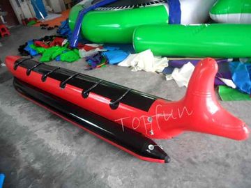 PlatoTowable Thuyền cá mập đỏ bơm hơi thú vị cho các trò chơi dưới nước với