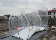 Lớn 4M PVC bơm hơi rõ ràng lều bong bóng không thấm nước cho cắm trại