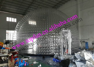 12m PVC bơm hơi rõ ràng Bong bóng lều bằng chứng nước kín khí