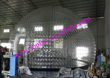 12m PVC bơm hơi rõ ràng Bong bóng lều bằng chứng nước kín khí