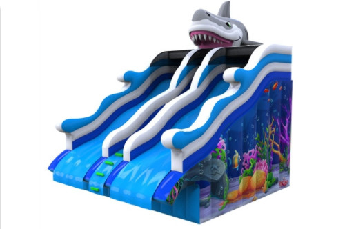 Công viên nước Shark Hồ bơi lớn có đường trượt nước