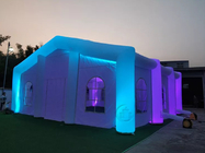 Lều bơm hơi LED lớn cho sự kiện đám cưới Lều cắm trại tùy chỉnh