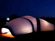 Triangle Inflatable Dome ba lối vào Cấu trúc khí bơm hơi khổng lồ