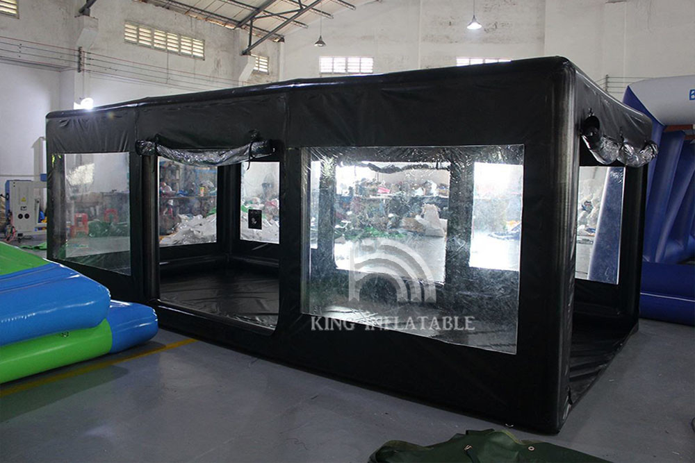 Triển lãm xe hơi Nhà để xe ô tô Gian hàng sơn không thấm nước Gian hàng phun hơi bơm hơi Lều xe ô tô để sơn