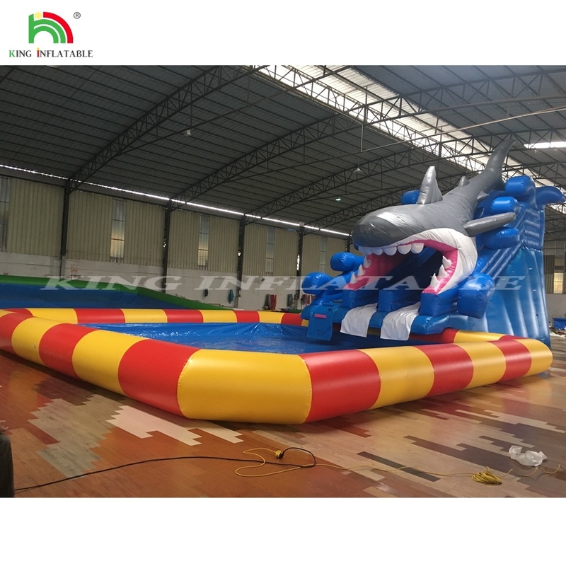 Công viên nước bơm với băng trượt nước và hồ bơi Custom Bơm dưới lòng đất công viên nước cho trẻ em và người lớn