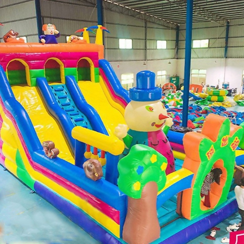 Ưu tiên thương mại PVC Oxford thổi nổi Bouncer Bounce House Lâu đài cho sân chơi trẻ em