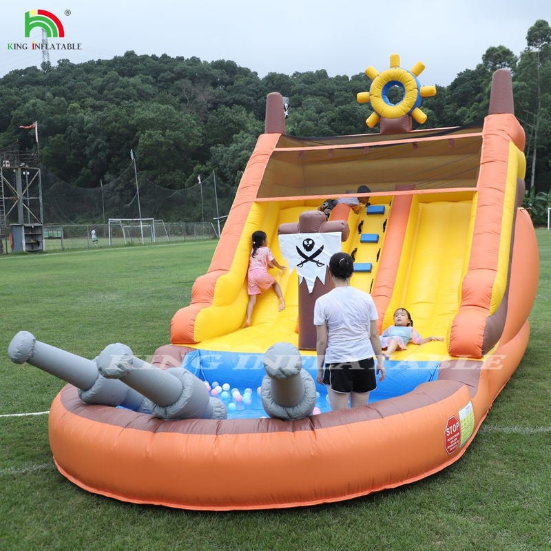 Thương mại hai làn đường bơm nước trượt với hồ bơi cho trẻ em bơm nước