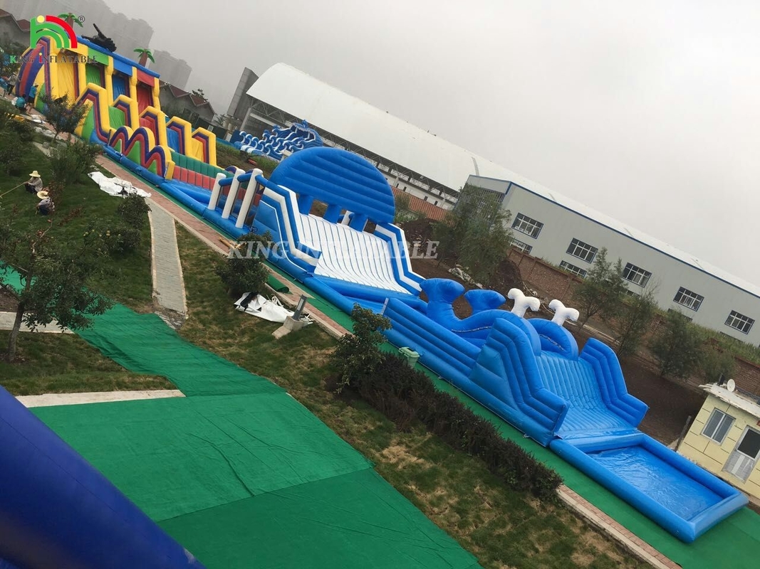 Giant Outdoor Inflatable Big Bounce Theme Outdoor Park Playground Lâu đài bơm lên